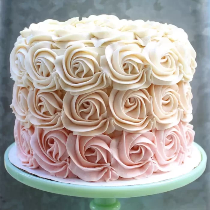 Multi Rose Cake