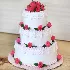 3 Tier vanilla wedding Cake three Kg