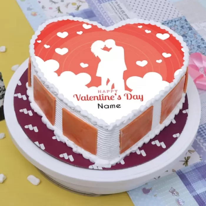 Special Valentine Day Cake