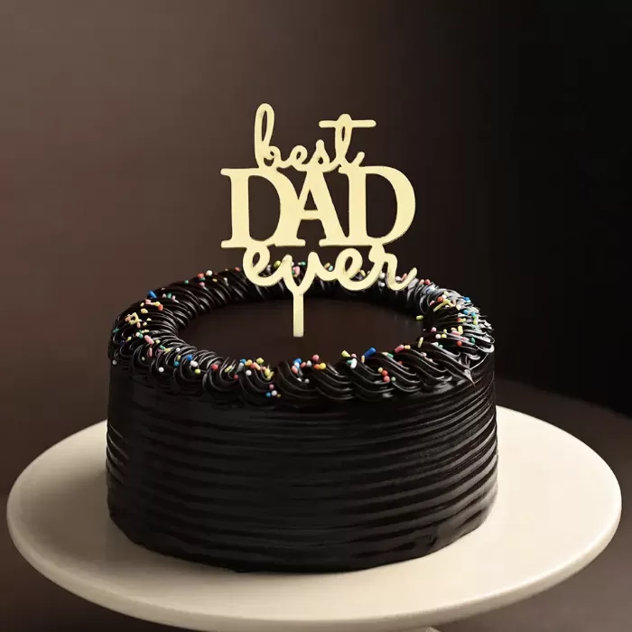 Chocolate Truffle Dad Cake