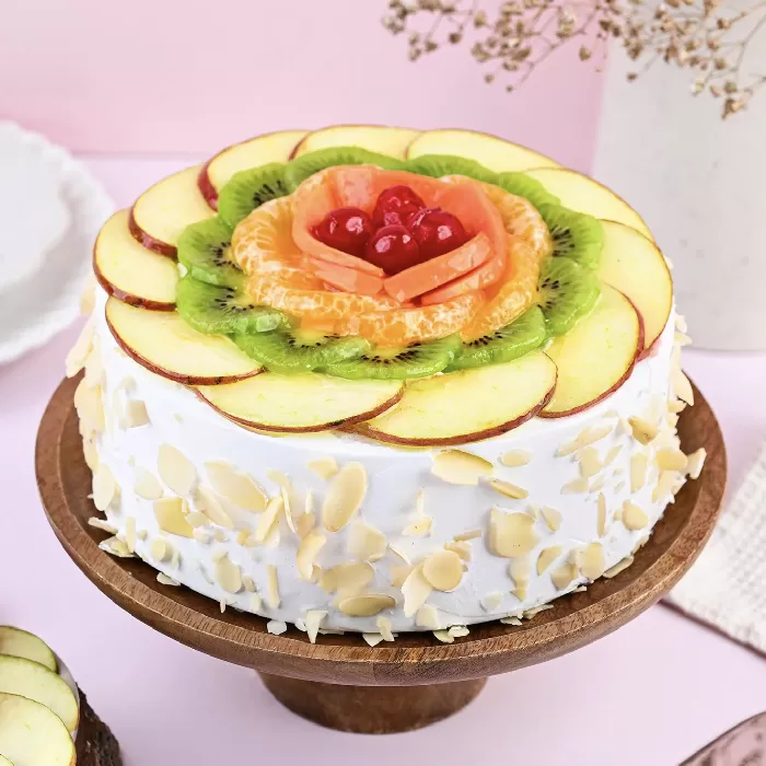 Fruit Vanilla Cake