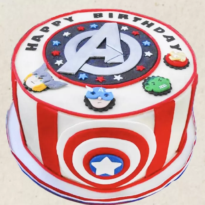 Super Hero Avengers Designer Cake 