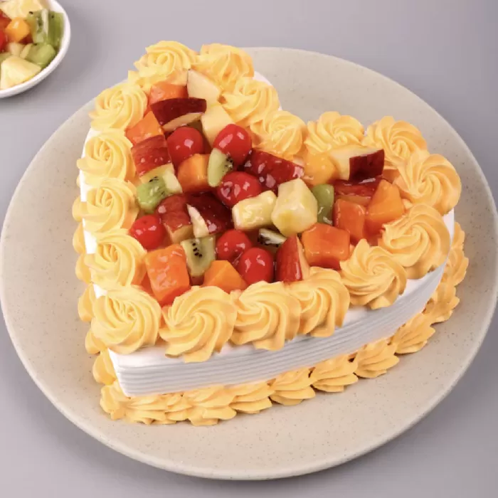 Valentine Fruit Cake