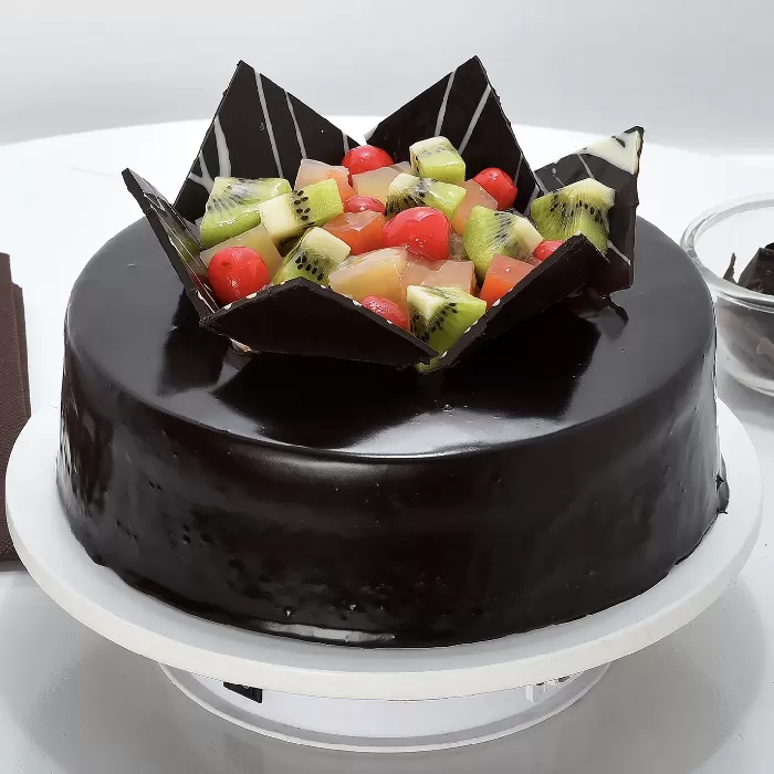 Chocolaty Fruit Cake