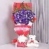 Chocolate bouquet with Teddy - combo Half Kg
