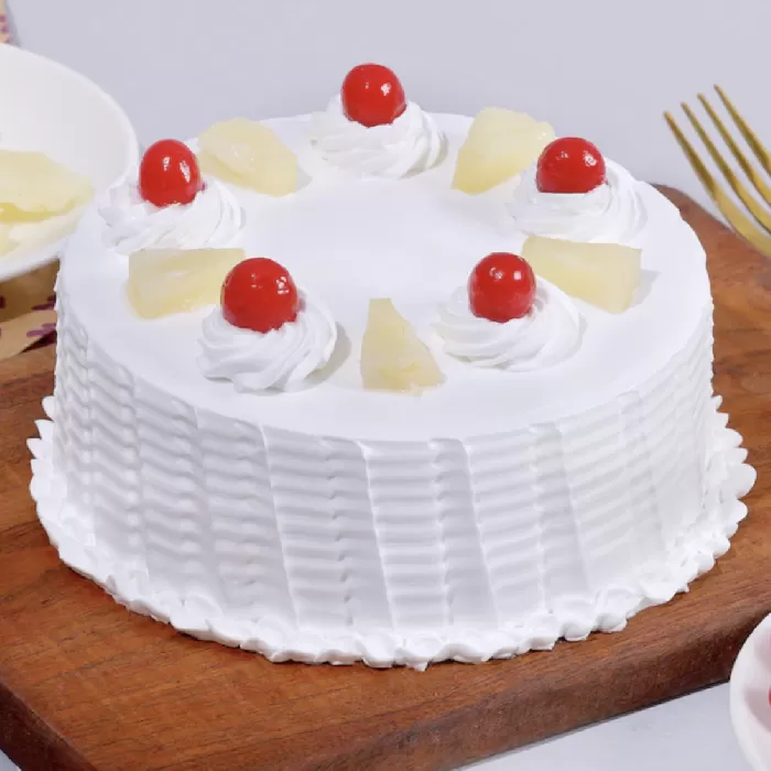 Cherry Pineapple Birthday Cake 