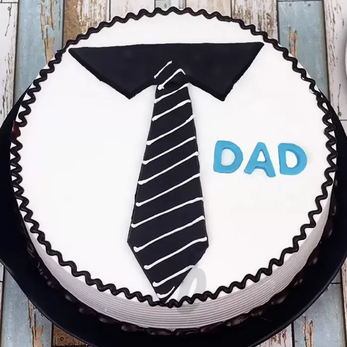 Father's Day Cream Cake