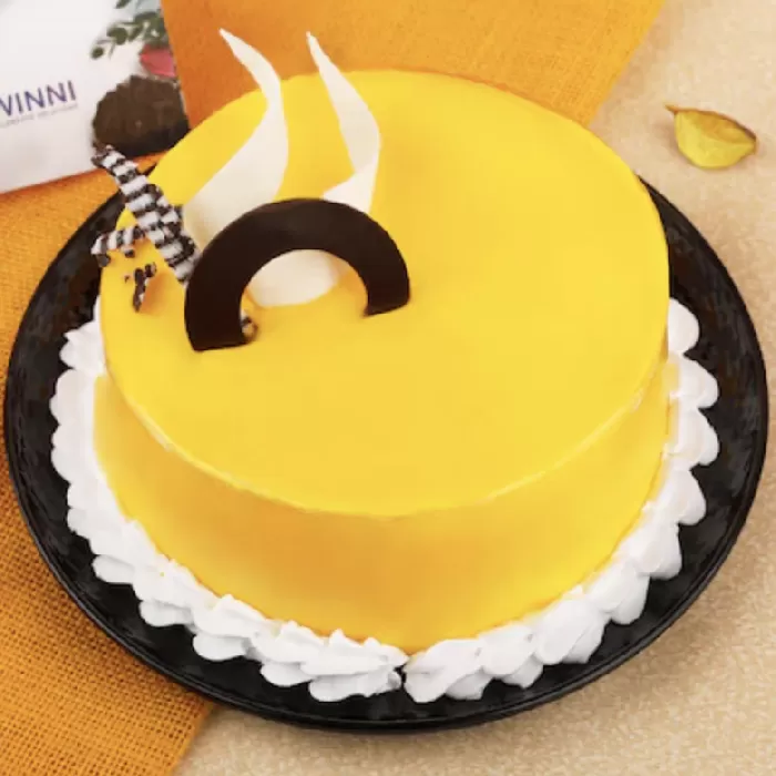 Mango Birthday Cake 